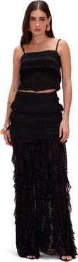 PatBO Ayla Fringe Top
