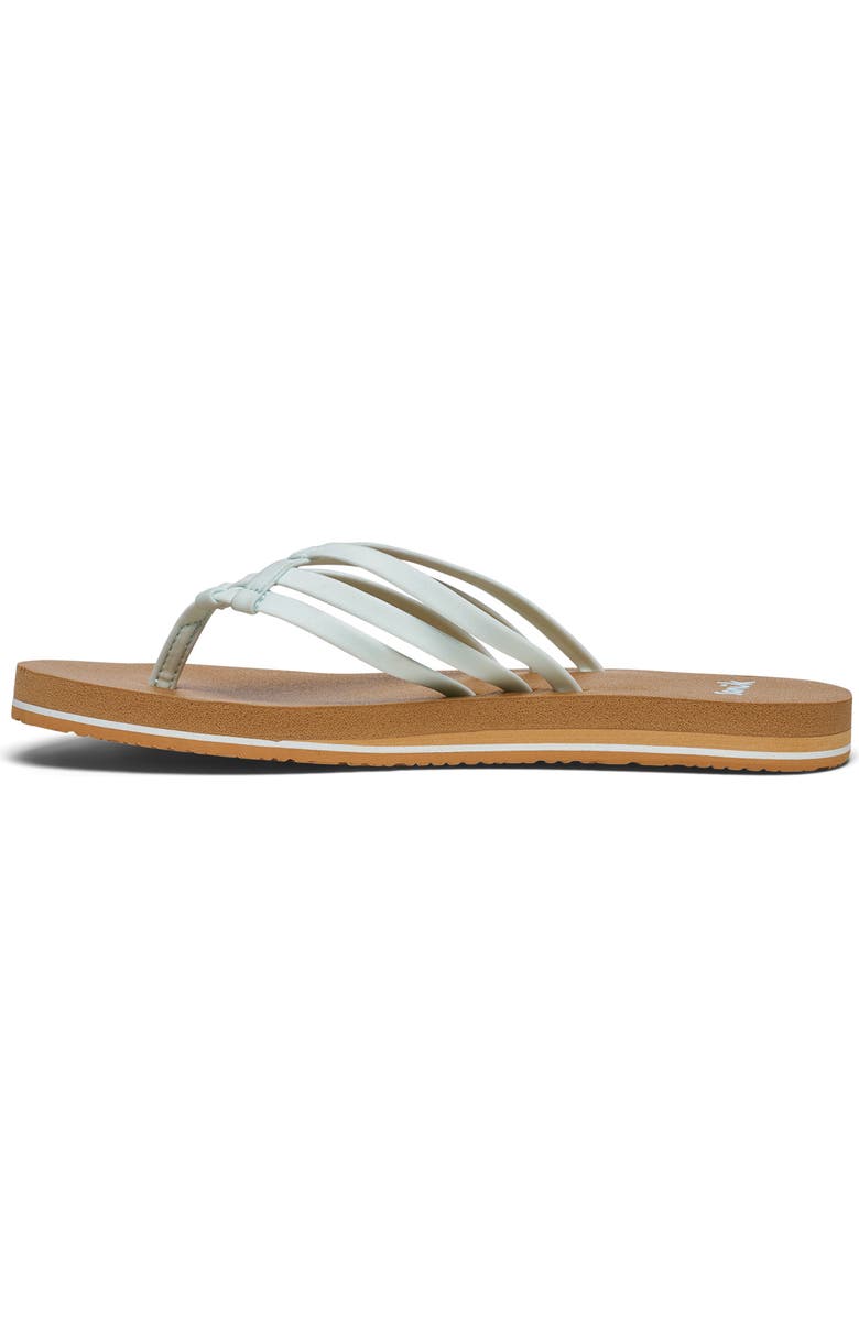 Sanuk Yoga Sandy II Flip Flop, Alternate, color, Spa Blue