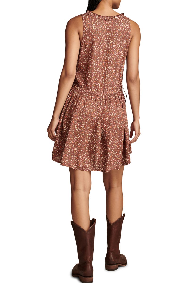 Lucky Brand Floral Sleeveless Shift Dress, Alternate, color, 
