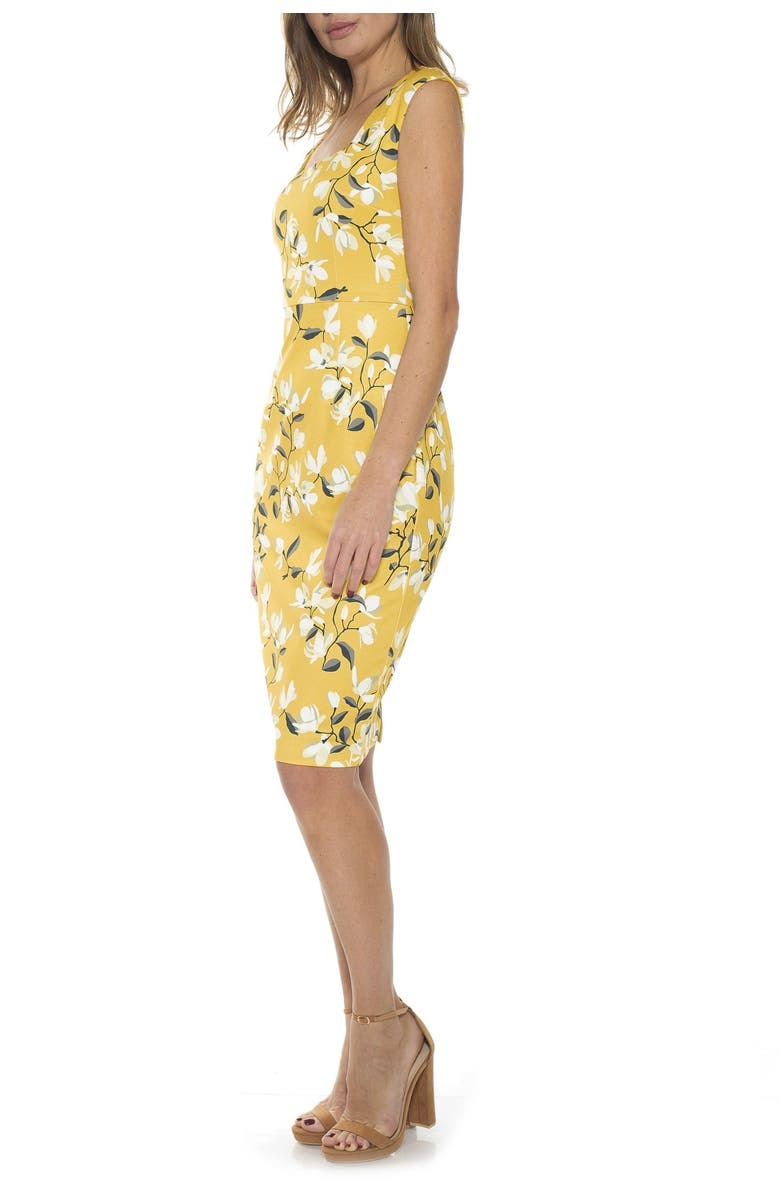 Alexia Admor Ariana Scoop Neck Sheath Dress, Alternate, color,