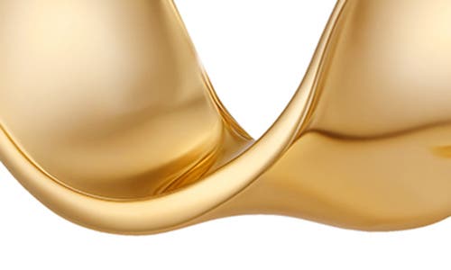 Vince Camuto Tapered Twist Hoop Earrings In Gold