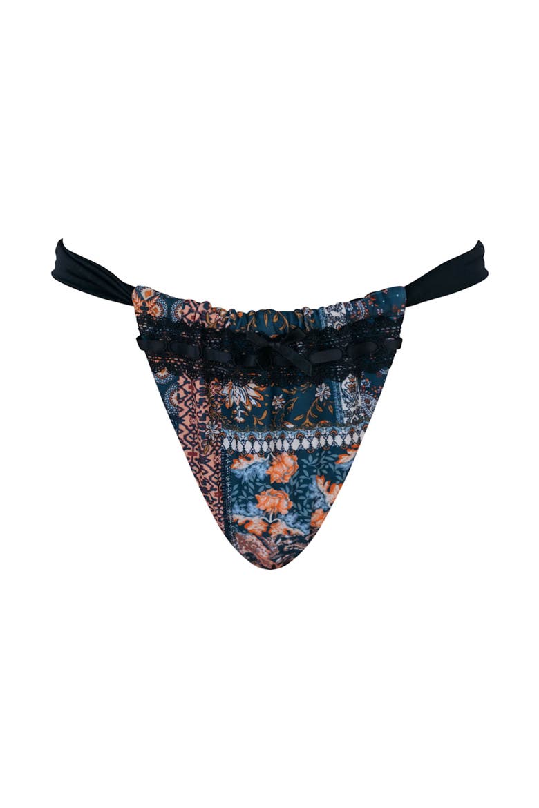 Francesca Bikini Bottom, Main, color, Black