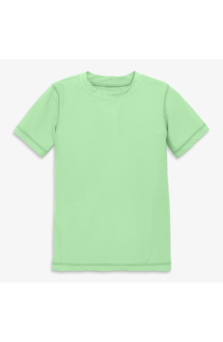 Primary Kids Short Sleeve Rash Guard, Main, color, Pear