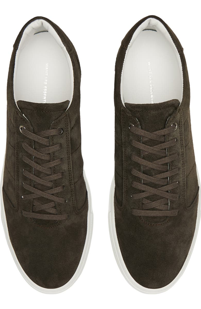 Want Les Essentiels Lennon 2.0 Suede Leather Low Sneaker, Alternate, color, Dark Brown