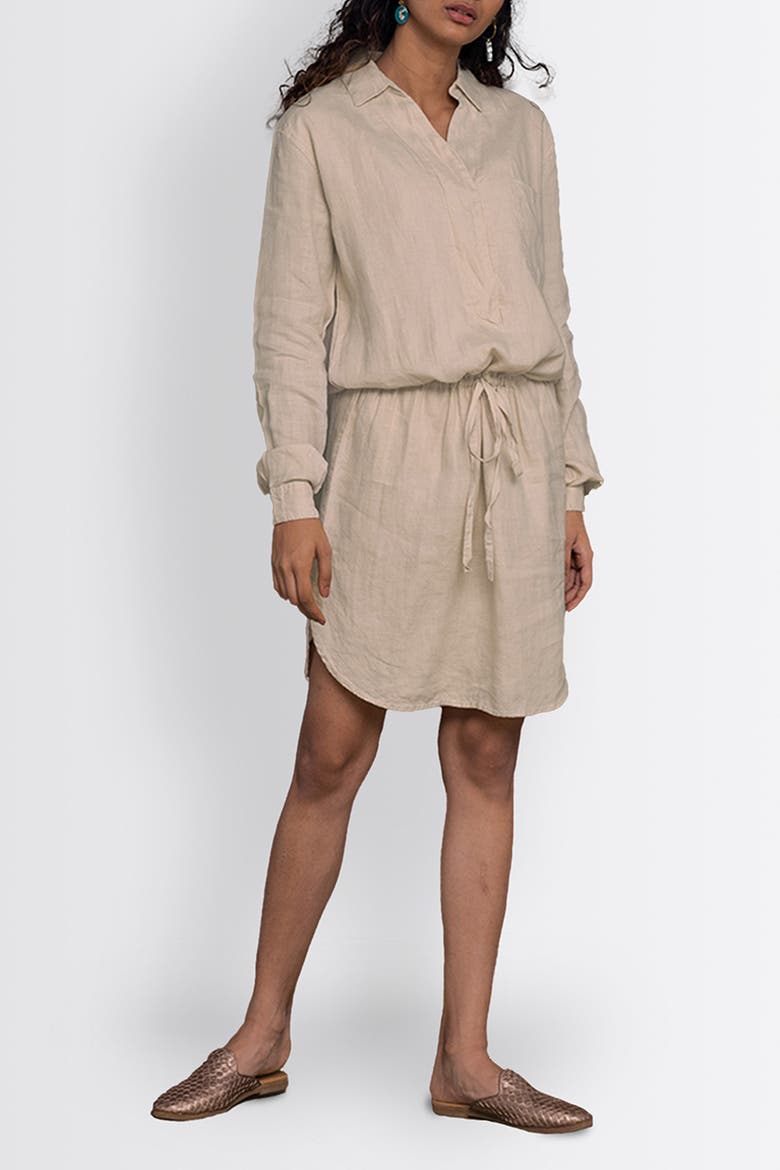 Meet Me By The Cliff Dress, Main, color, Neutral Beige