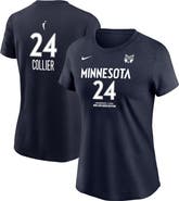 Nike Women's Nike Napheesa Collier Navy Minnesota Lynx Name & Number Explorer Edition T-Shirt
