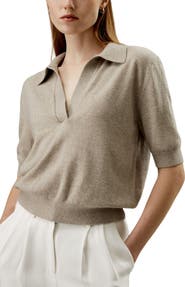 Lilysilk Women's Ultrafine Merino Wool Polo