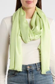 Vince Camuto Oversized Satin Pashmina Wrap
