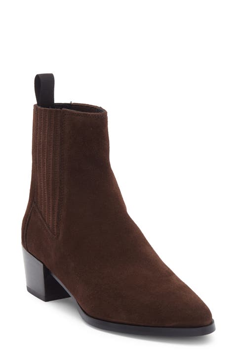 Rylee Pointed Toe Bootie (Women)