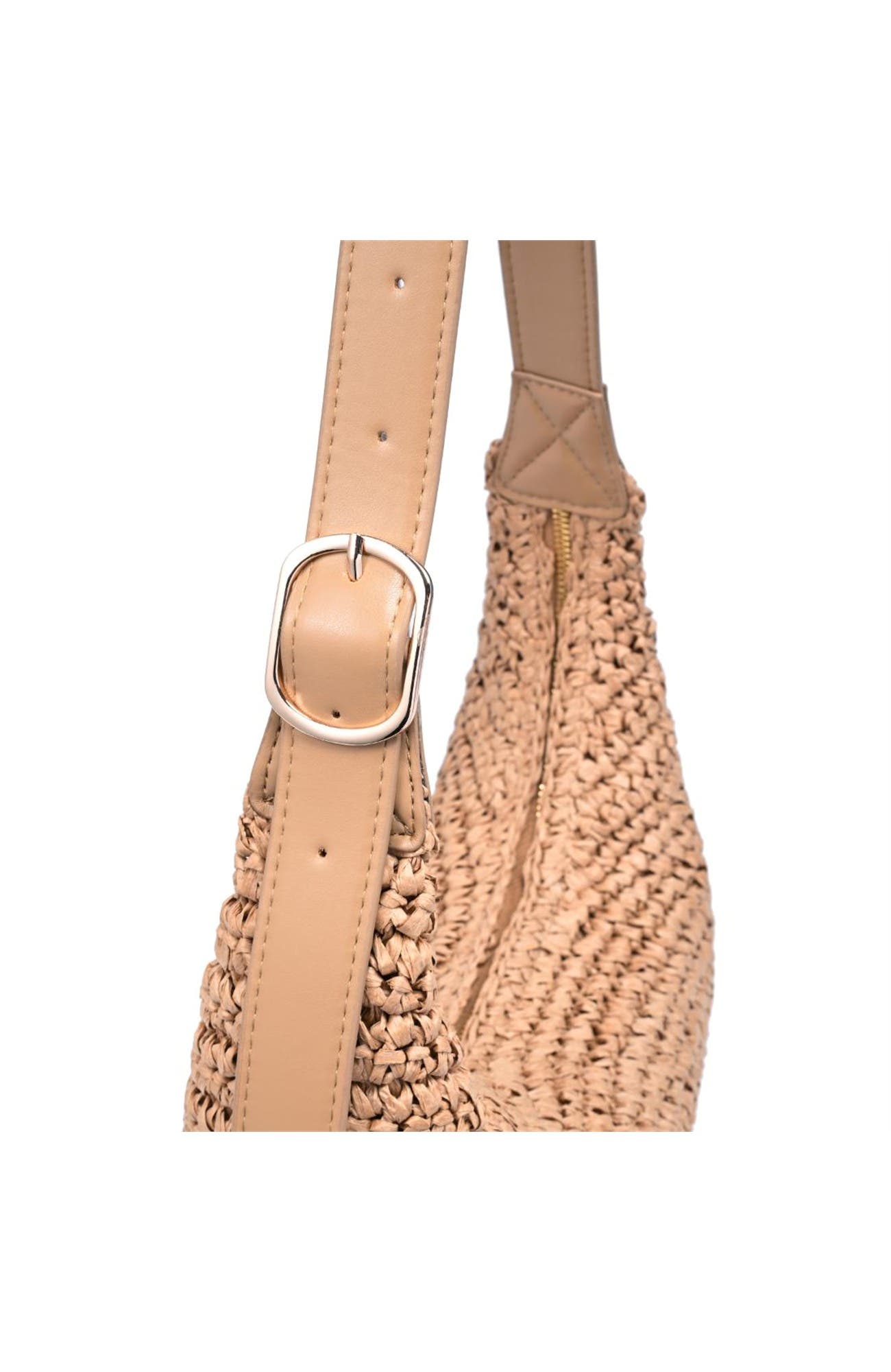 Jasmine Hobo, Alternate, color, Natural