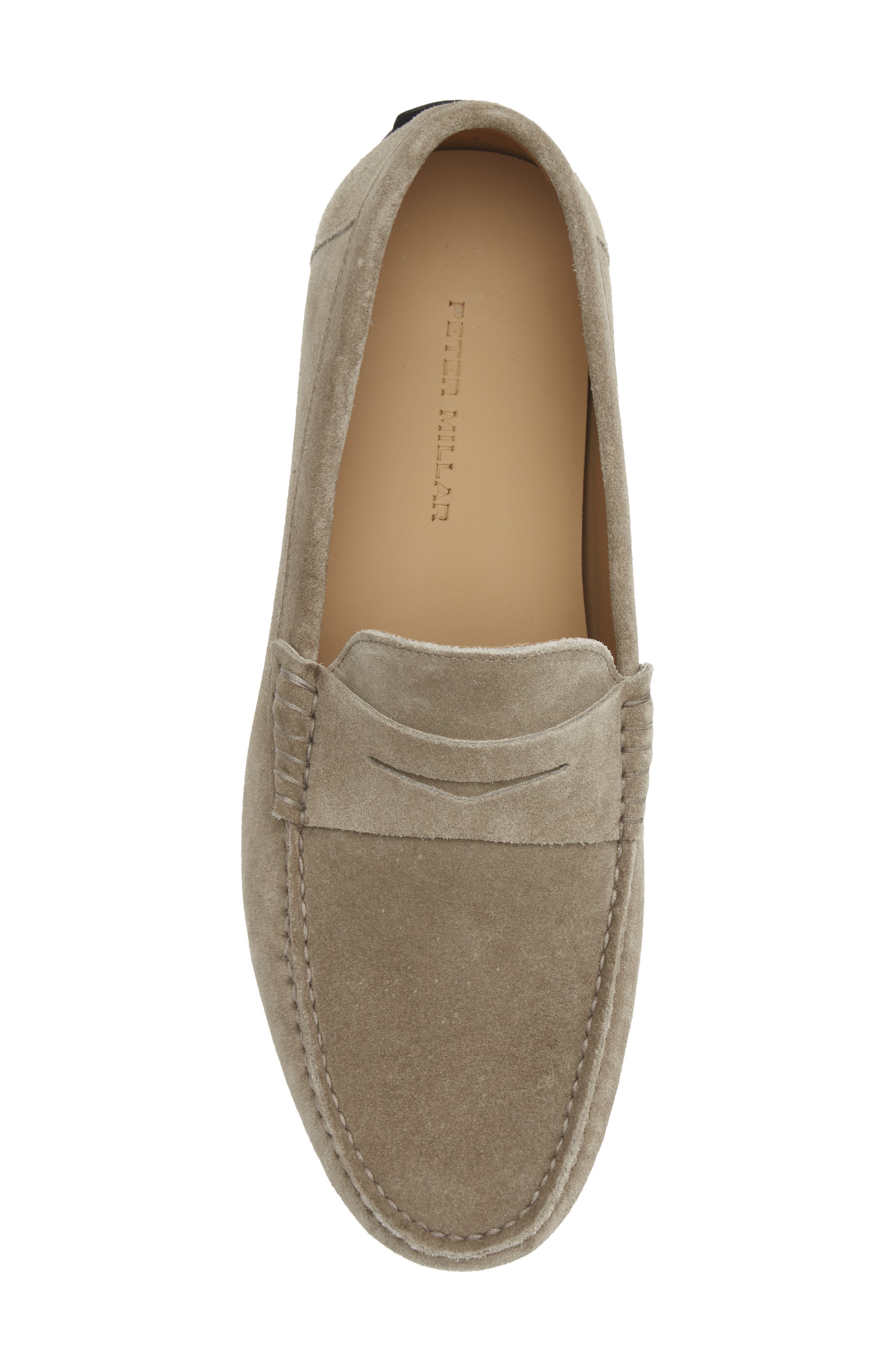 Suffolk Leather Driver, Alternate, color, DRIFTWOOD