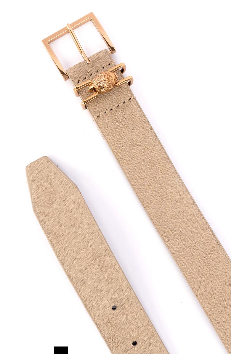 Kurt Geiger London Shoreditch Calf Hair Belt, Alternate, color, 