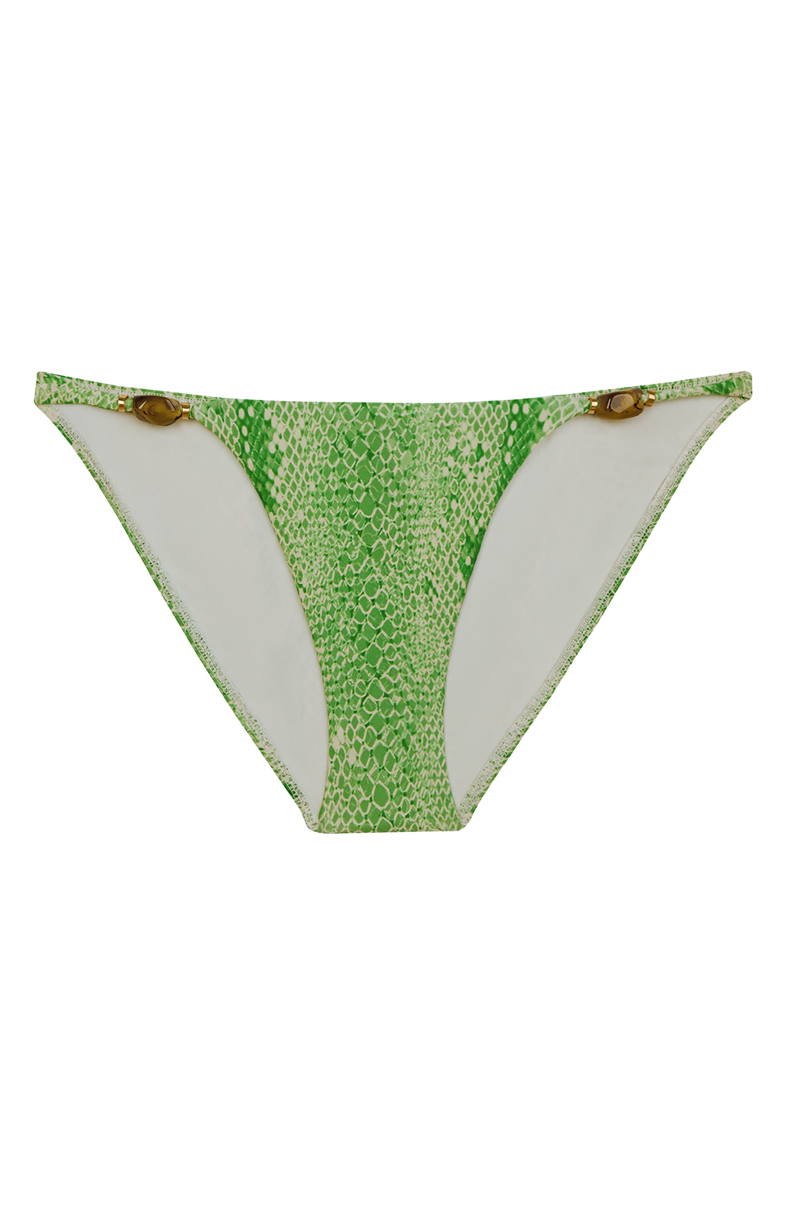 ViX Paula Hermanny Scandal Olivia Beaded Hipster Bikini Bottoms