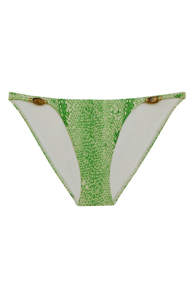 ViX Paula Hermanny Scandal Olivia Beaded Hipster Bikini Bottoms, Alternate, color, Multi