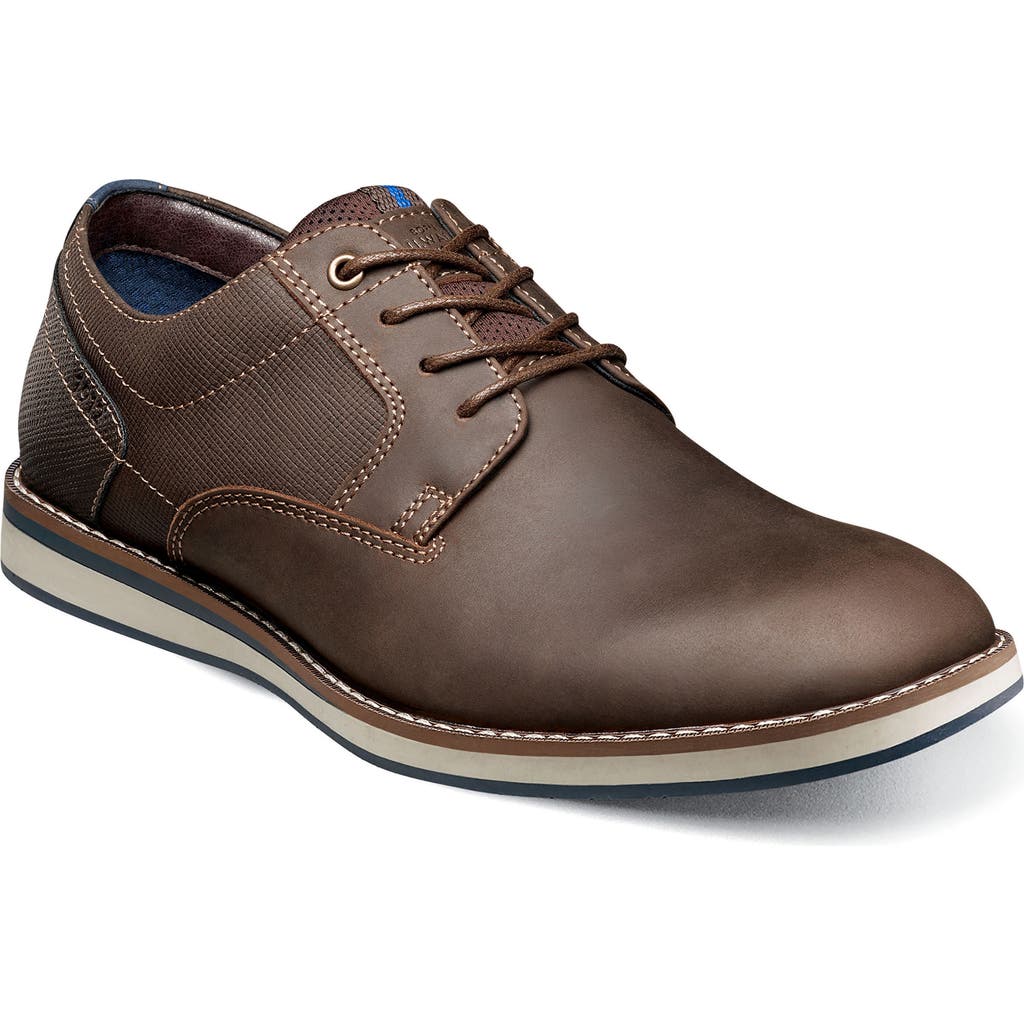 Nunn Bush Circuit Leather Plain Toe Derby