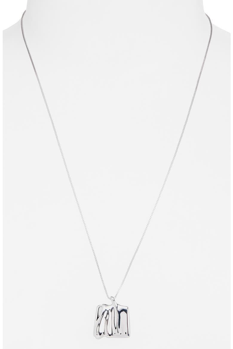 Sundra Pendant Necklace, Alternate, color, HIGH POLISH SILVER