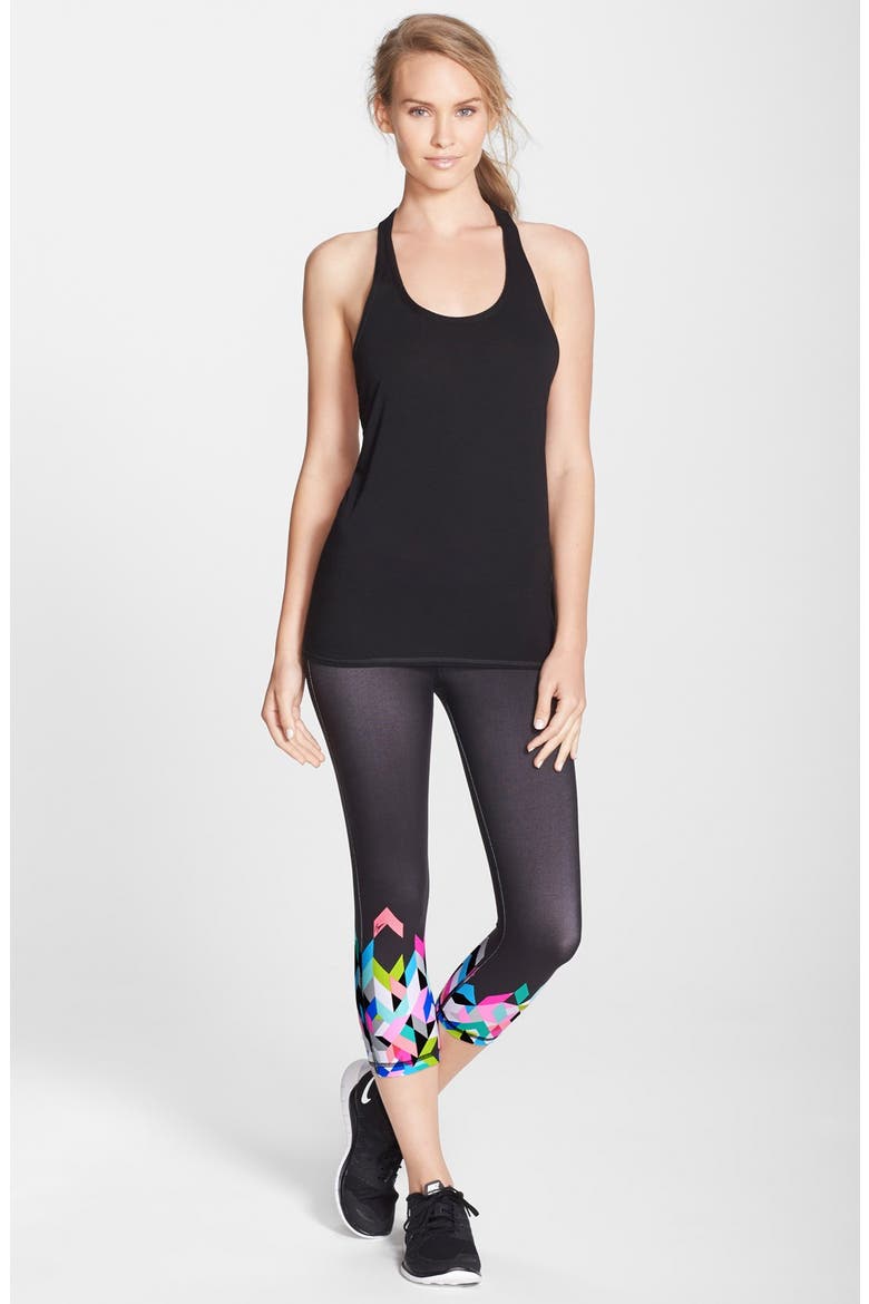 Recreation 'Kaleidoscope' Crop Leggings, Alternate, color, MULTICOLOR