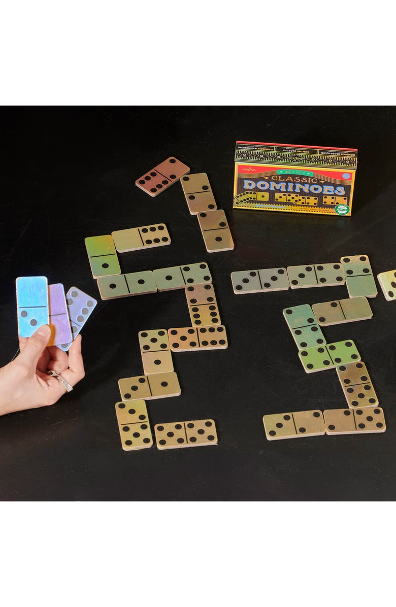 eeBoo Mini Classic Dominoes, Alternate, color, Multi