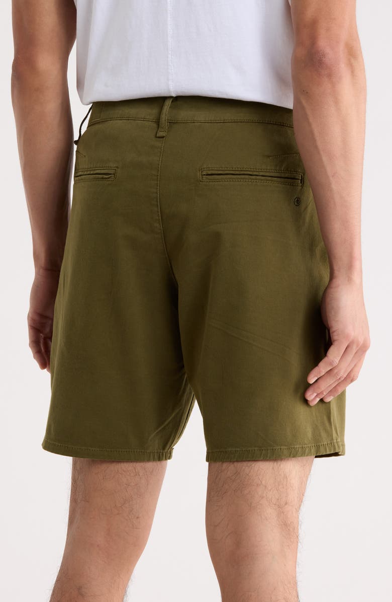 rag & bone Standard Chino Shorts, Alternate, color, Darkarmy