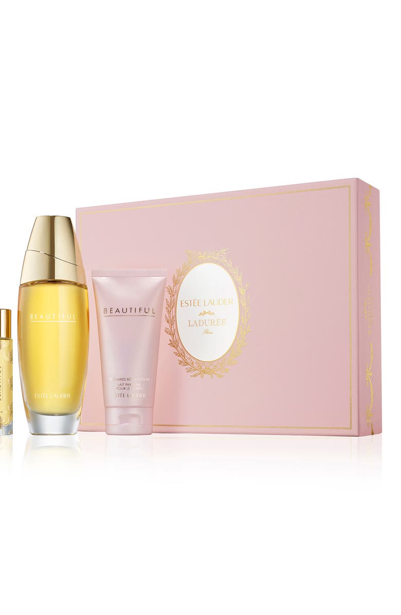 Estée Lauder Collection with Ladurée Beautiful Fragrance Set (Limited Edition) $157 Value, Main, color,