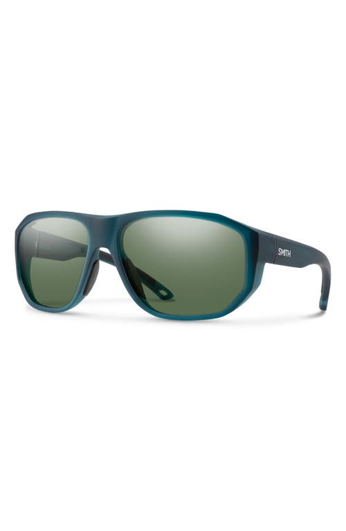Smith Outrigger 61mm Chromapop™ Polarized Sunglasses In Green