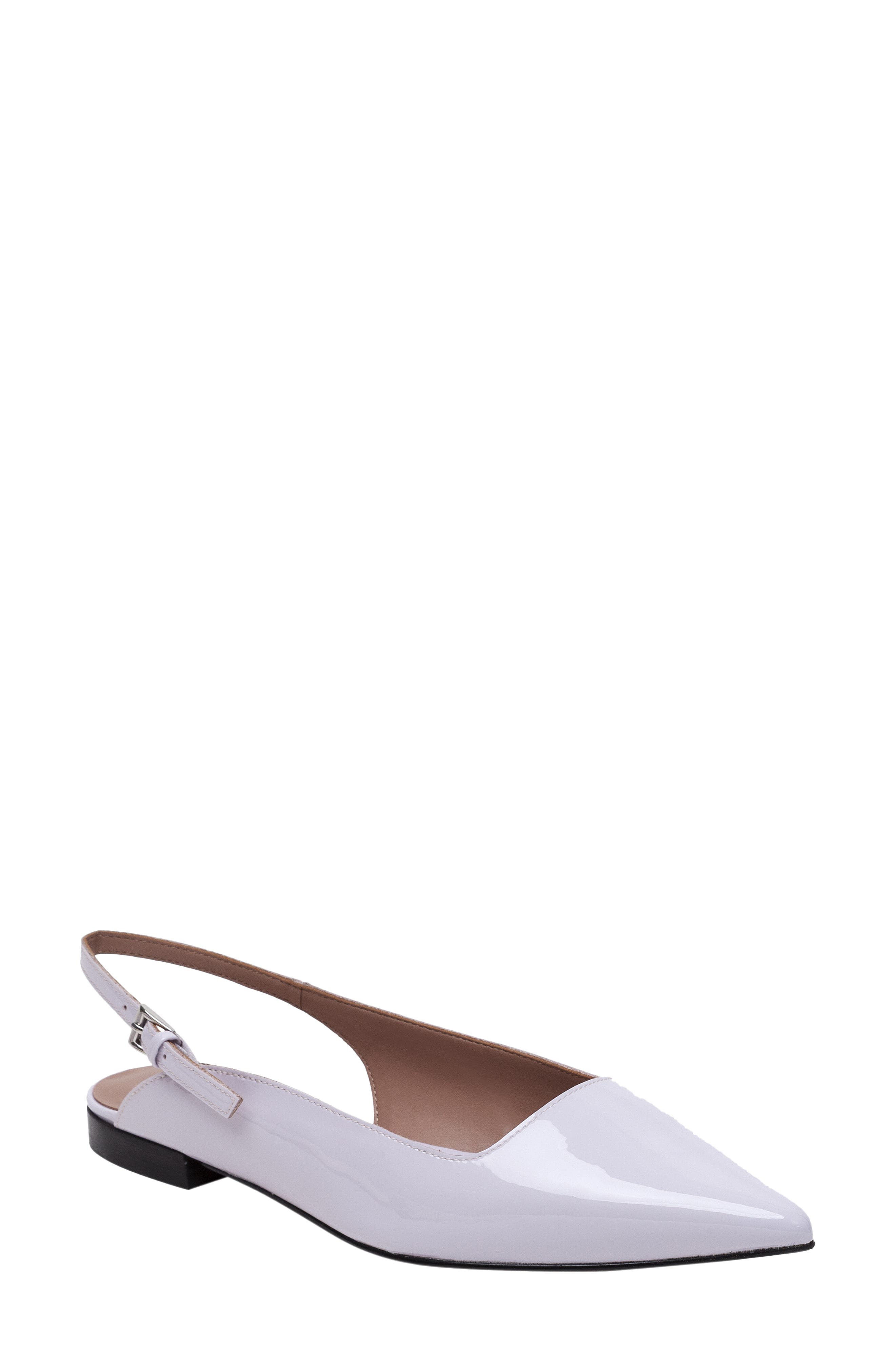 Linea Paolo Caia Pointed Toe Slingback Flat