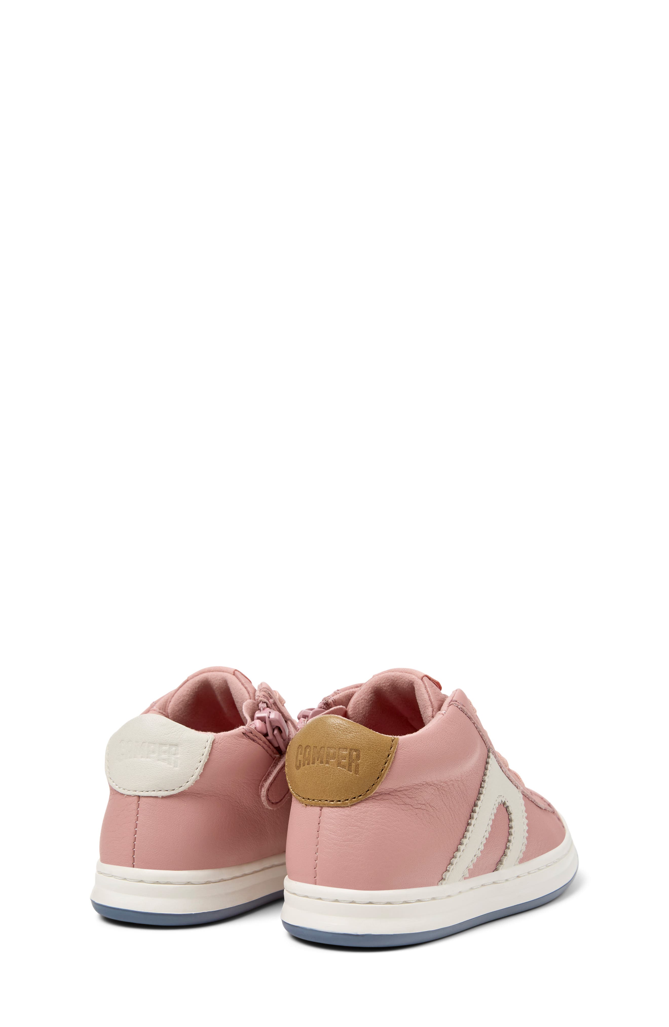 Camper Kids' Runner Four High Top Sneaker, Alternate, color, Medium Pin