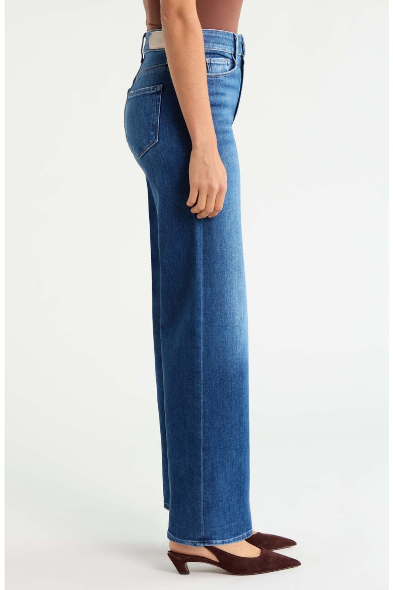 Anessa High Waist Wide Leg Jeans, Alternate, color, HAMPTONS