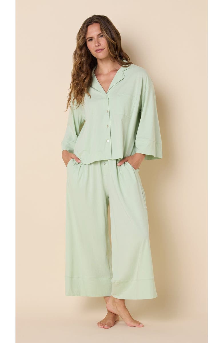 The Cat's Pajamas The Mariposa Set, Main, color, Celadon