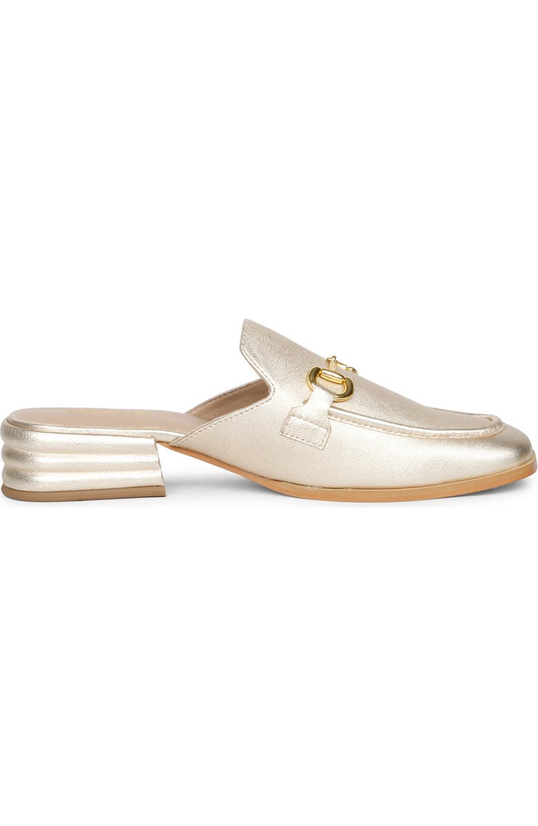 SAINT G Savannah Bit Loafer Mule, Alternate, color, Gold