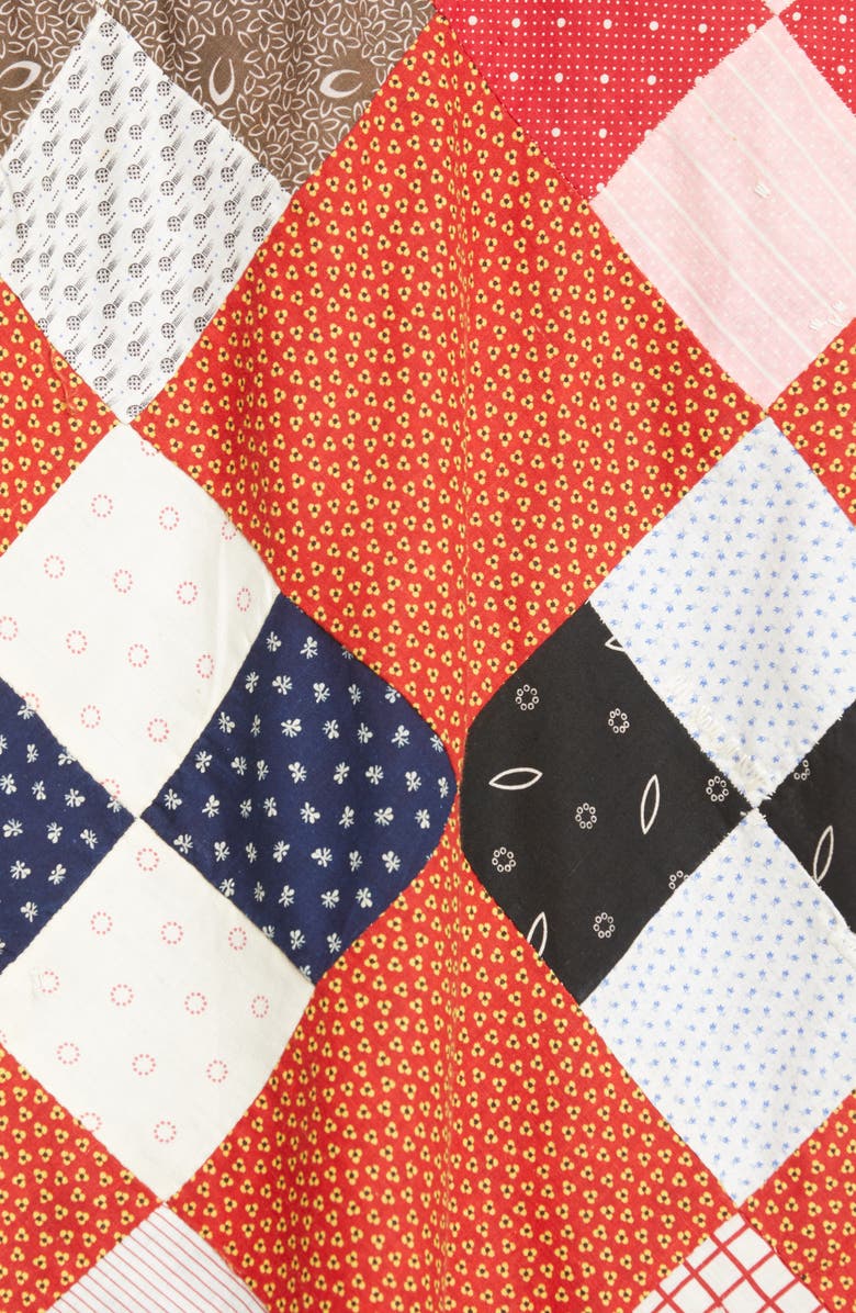 Bode Patchwork Cotton Shirt, Alternate, color,