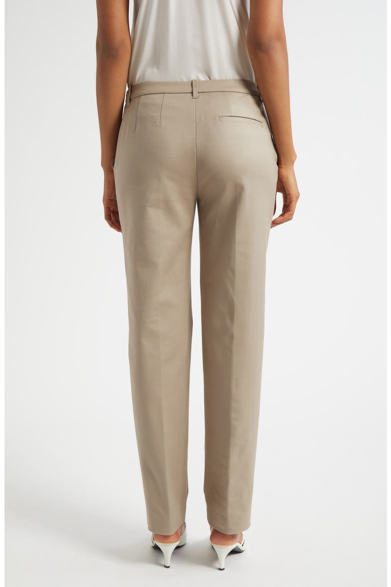 Stretch Cotton Blend Pants, Alternate, color, SAND