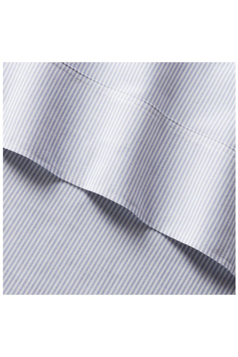 Oxford Stripe Pillow Sham, Alternate, color, BLUE AND WHITE