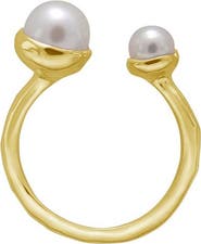 Murkani Riviera Double Pearl Ring 7