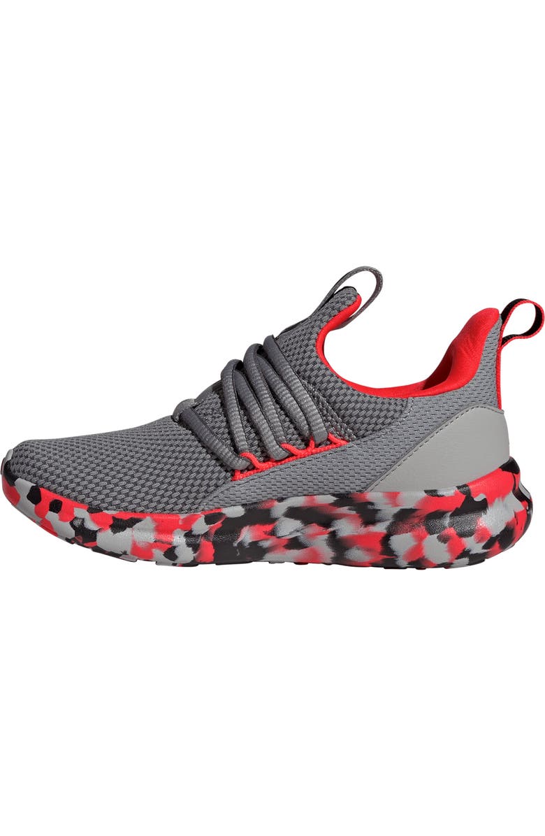 adidas Kids' Lite Racer Adapt 7.0 Sneaker, Alternate, color, Grethr/Sol
