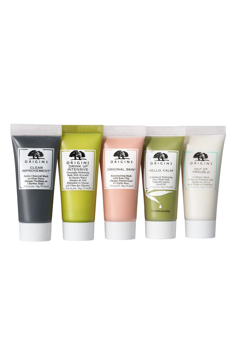 Origins Mask Delights Travel Size Mask Essentials Set, Alternate, color, 