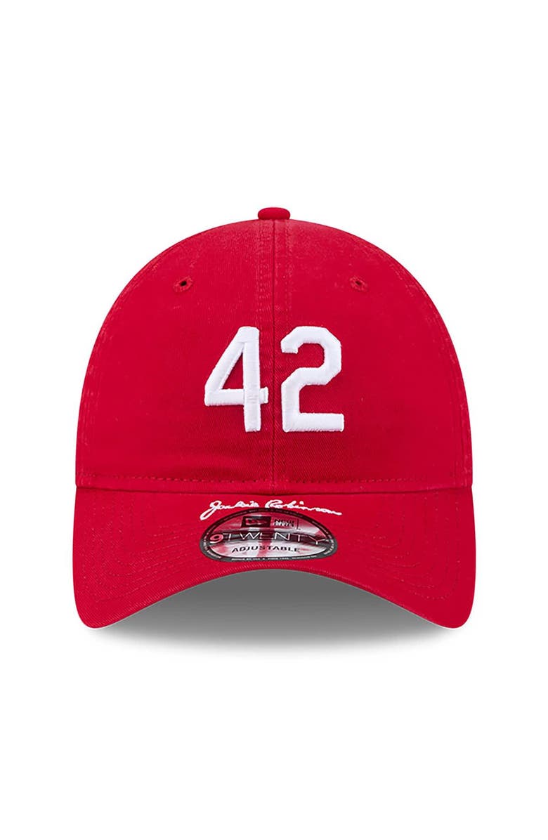 New Era Youth New Era Red Philadelphia Phillies 2026 Jackie Robinson Day 9TWENTY Adjustable Hat, Alternate, color, Red