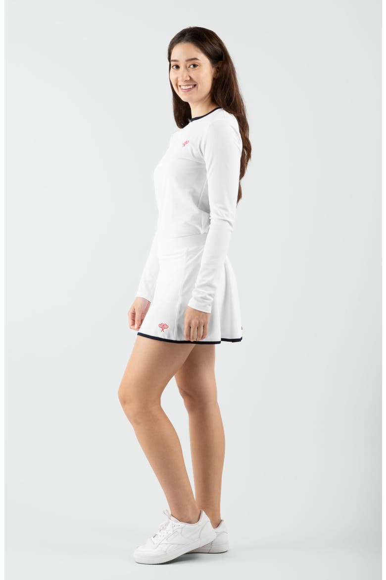 Women's Reena Pique Skort, Alternate, color, Navy