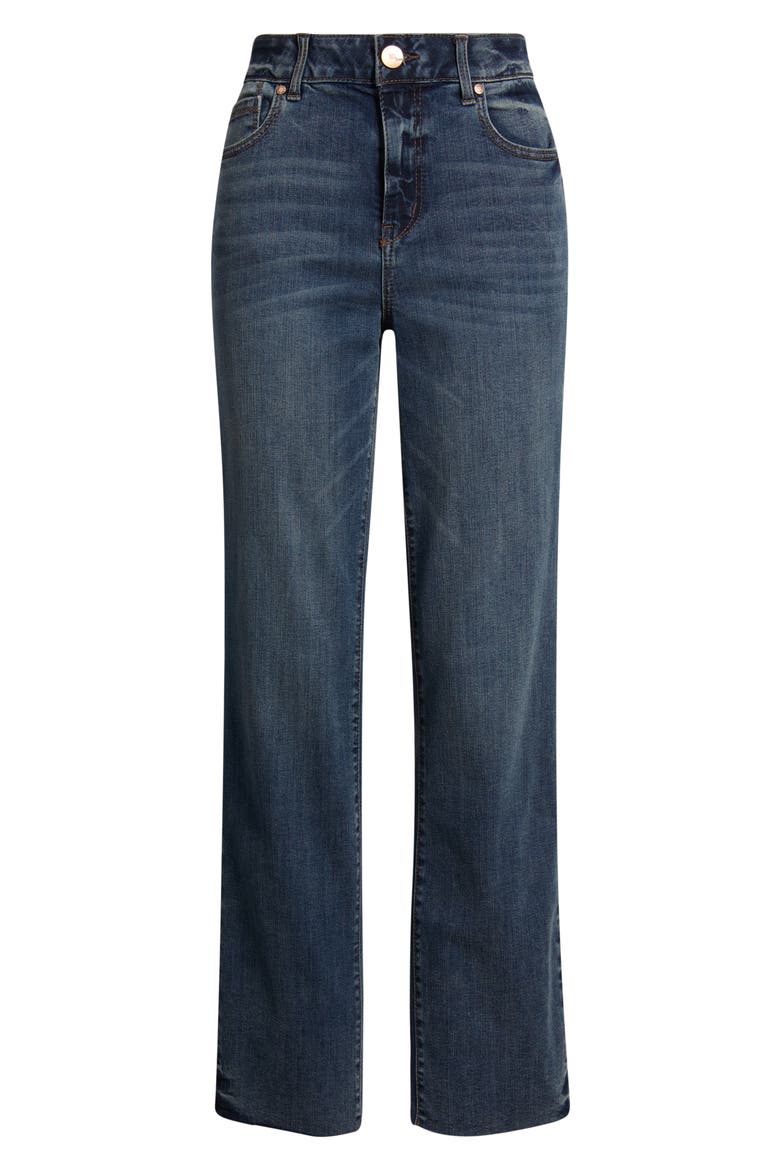Magic Waistband High Waist Straight Leg Jeans, Alternate, color, ALLENTOWN