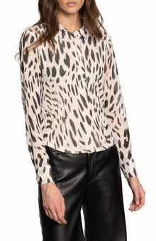 Sanctuary Mesh Button-Down Shirt