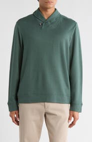Tommy Bahama Deer Harbor Shawl Collar Cotton & Viscose Pullover