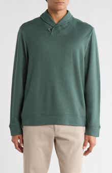 Tommy Bahama Deer Harbor Shawl Collar Cotton & Viscose Pullover