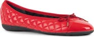 PAUL MAYER Best Cap Toe Quilted Ballet Flat