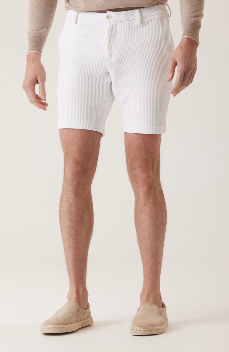 DEKE Oasis Hyperloop Honeycomb Bermuda Shorts, Alternate, color, White