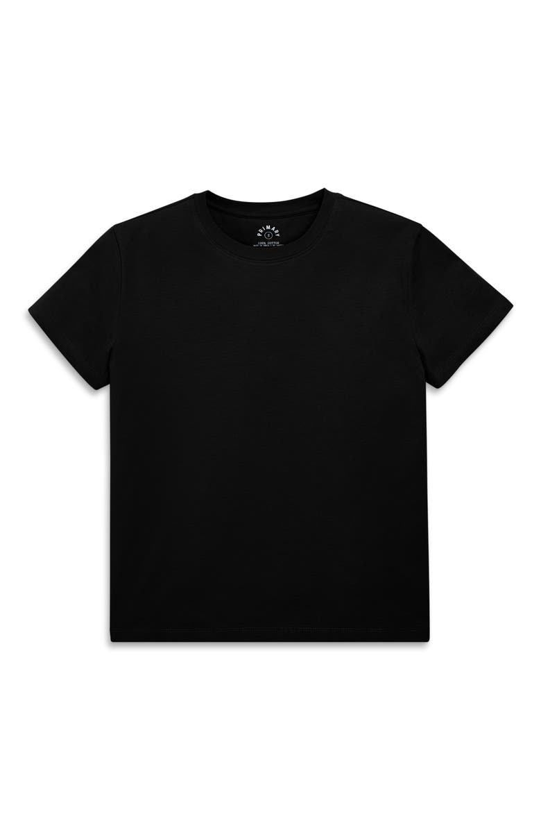 Primary Adult Easy Crewneck Tee, Main, color, Black
