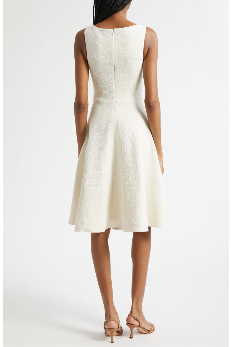 Jersey A-Line Dress, Alternate, color, SOLID WHITE