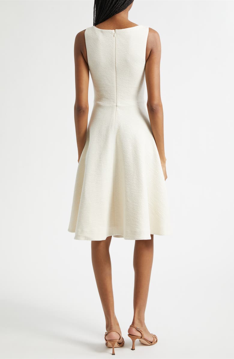 Giorgio Armani Jersey A-Line Dress, Alternate, color, Solid White