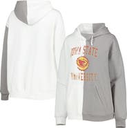 GAMEDAY COUTURE Women's Gameday Couture Gray/White Iowa State Cyclones Split Pullover Hoodie