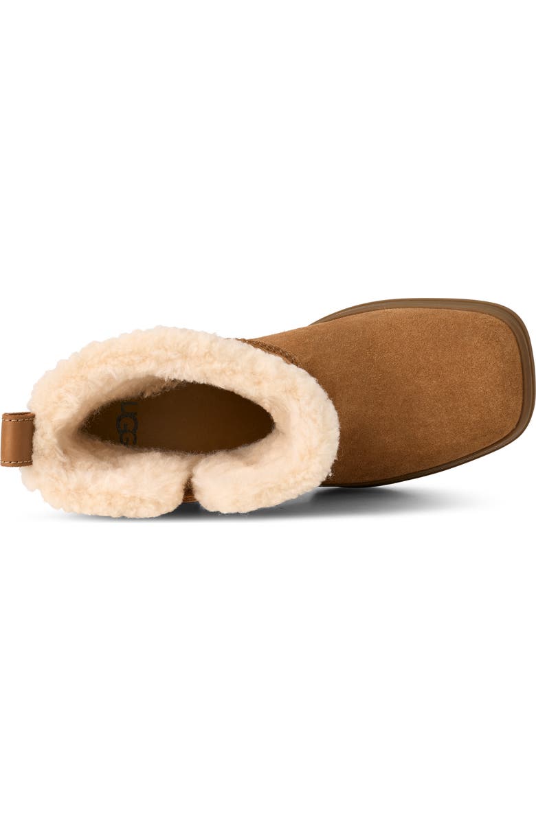 UGG<sup>®</sup> Moxy Genuine Shearling Trim Pull-On Boot, Alternate, color, Chestnut