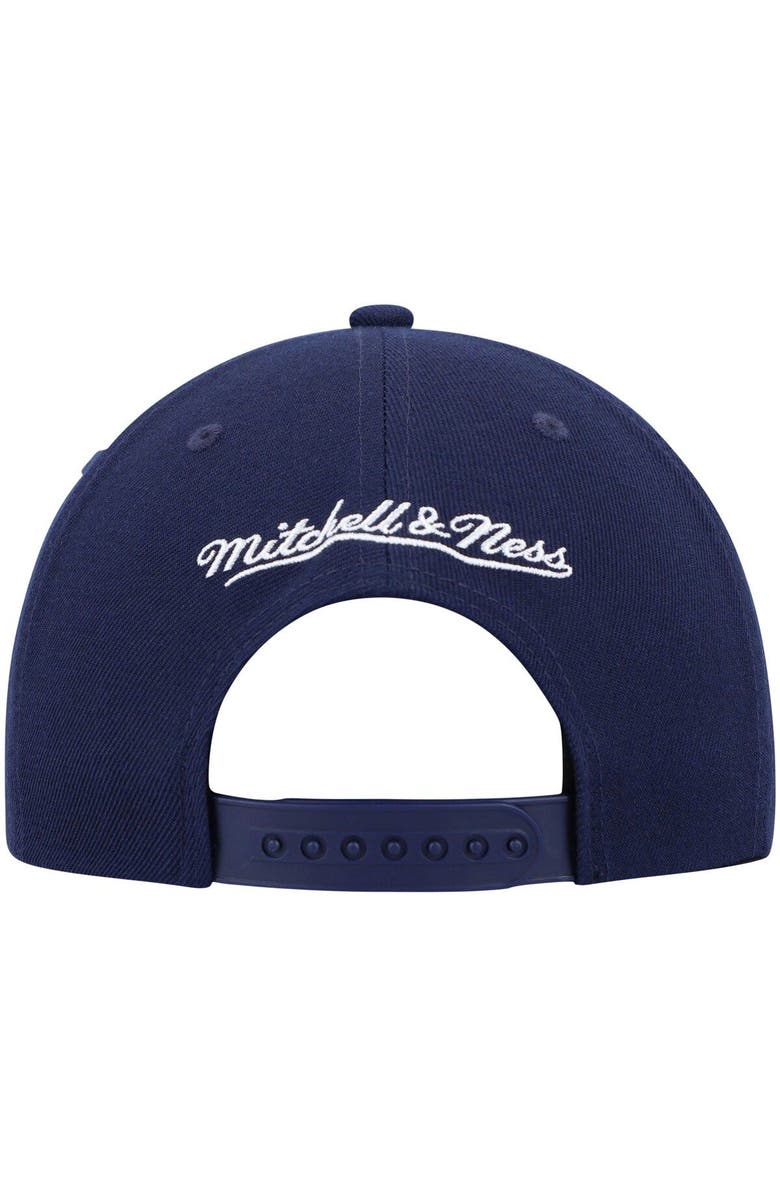 Mitchell & Ness Men's Mitchell & Ness Navy Indiana Pacers Ground 2.0 Snapback Hat, Alternate, color, 
